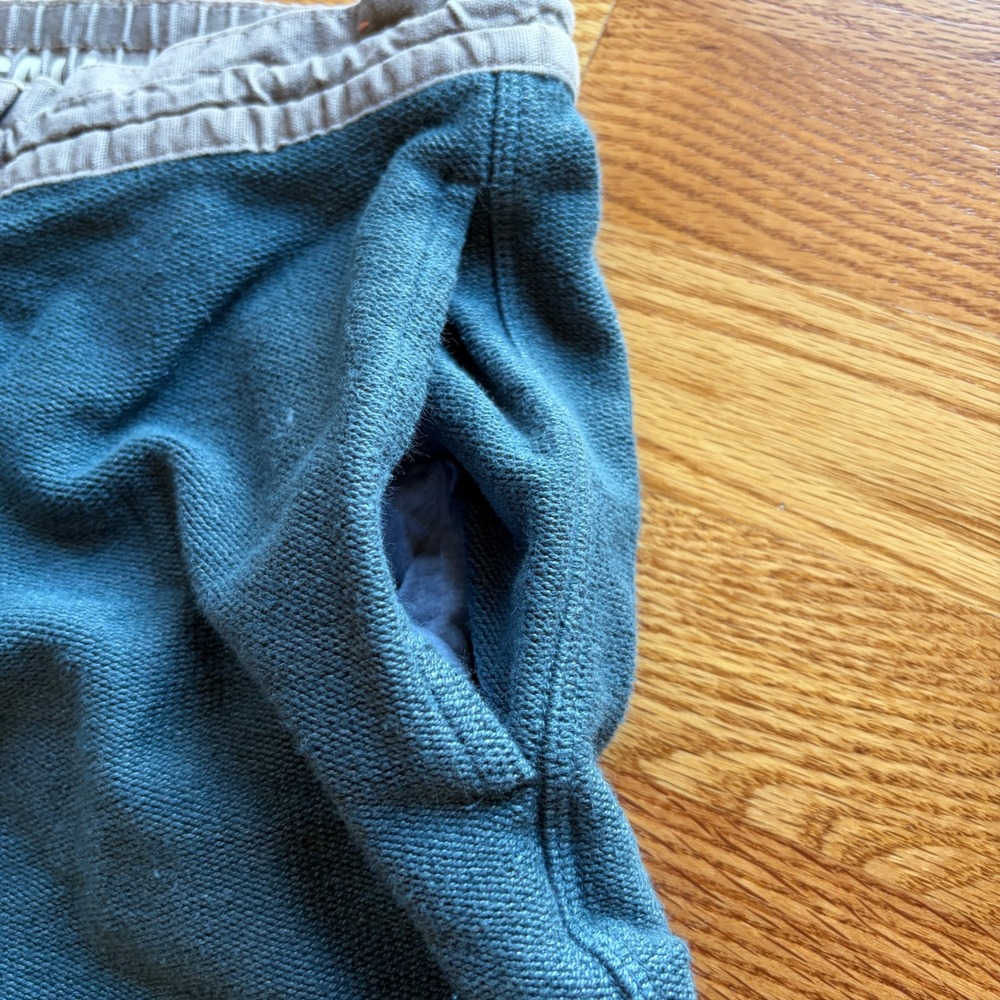 Howler Brothers Tranquilo Chillshorts Lounge Mens Size 35 Blue Terry Shorts - Picture 9 of 16